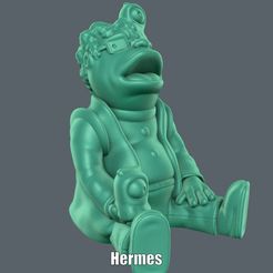 Hermes.gif Fichier STL Hermès (Impression facile sans support)・Modèle à télécharger et à imprimer en 3D, Alsamen