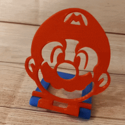 ezgif.com-optimize-5.gif STL-Datei Super Mario Handyhalterung・3D-druckbare Vorlage zum herunterladen