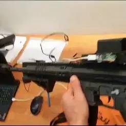 WhatsApp-Video-2023-09-01-at-19.51.19-1.gif 3D file HSS-1 -Holografic Smart Sight for airsoft - full model (code + stl)・3D printer model to download