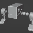 3D-geometry-dash-default-robot-vehicle-parts-build.gif Support free Robodash, an articulated print in place geometry dash dinosaur-like robot, it even opens its mouth!