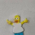 ZZ-GIF.gif Homer Simpson phone holder.3 possible fixings wall, car, desk