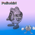 061.gif #061 Poliwhirl Pokemon Wiremon Figure