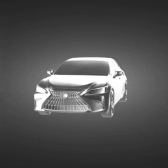 ezgif.com-gif-maker-4.gif Файл STL 2022 Lexus ES300h・Модель для загрузки и печати в формате 3D, FUN3D