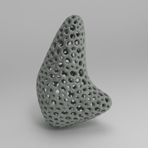 voronoi sculpture 10 3D model