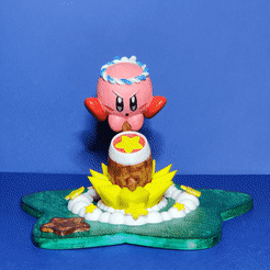kirby-hammer.gif STL file HAMMER KIRBY・3D printable design to download