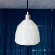 ezgif.com-gif-maker.gif LAMPSHADE LOW POLY SIMPLE CEILING LIGHT