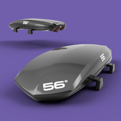 ezgif.com-gif-maker.gif Archivo STL 56Nord Style roofbox - 1/24 - Accesorios para maquetas・Objeto imprimible en 3D para descargar