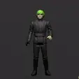 luke negro.gif Star-Wars LUKE SKYWALKER (Jedi Knight Outfit) Kenner Style Action figure STL OBJ 3D