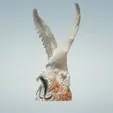 Untitled(3).gif Eagle with Sanke beautiful Real Statue