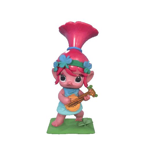 🧌 Molly Trolls Poppy Figurine・ STL File for 3D printing・Cults