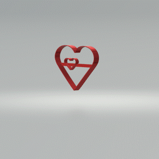 Heart-print-in-the-middle-2.gif 3D file Valentine Cookie Cutter Part 1・3D printer model to download, 3DFilePrinter