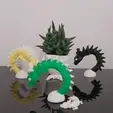 Dragon1.gif flexi dragon keychain (super mini)
