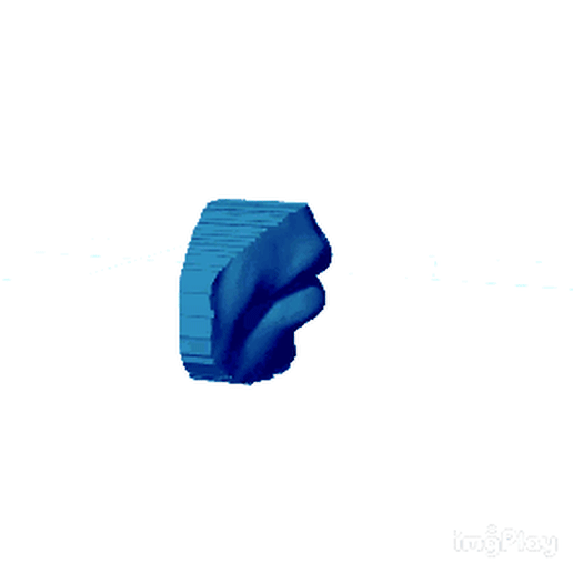 Human's mouth model 3D model
