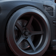 0.gif 3D file HHH Wheel Set 3 Offsets for miniatures 1-24th・3D printable model to download, BlackBox
