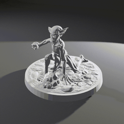 0001-0100.gif Download STL file Goblin Rock Thrower • 3D printing model, Totarin