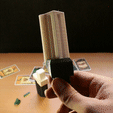 0001-0319_gif.gif Archivo STL PORTA TARJETAS telescópico PARA TARJETAS DE JUEGO y juego de mesa・Modelo para descargar e imprimir en 3D