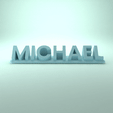 Michael_Standard.gif Michael 3D Nametag - 5 Fonts