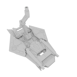 um1.gif STL file UNICORN GUNDAM DISPLAY STAND・3D printable model to download
