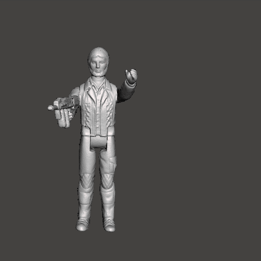 FIGURE OF THE MOVIE ALIEN DALLAS ARTICULATED ACTION FIGURE .STL .OBJ 3D model