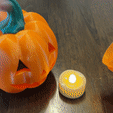 IMG_7891.gif Smiling Jack-O-Lantern Pumpkin Light Up with Bottom Closure - Commercial Use