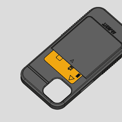 Iphone13-Pro-card-anim.gif STL-Datei Iphone 13 Pro mit Kreditkartenschlitz・Design für den 3D-Druck zum Herunterladen, Amentsolutions