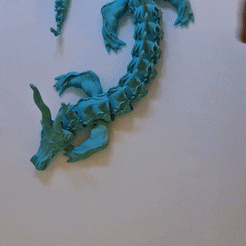 ezgif.com-optimize.gif STL file Articulated Dragon - easy printing・3D printer model to download