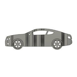 ContinentalGT.gif Download STL file Bentley Continental GT Flip Art • 3D printable design, JustForGearheads