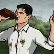 drinking.gif Sterling Archer-Drinking Figure