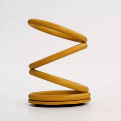 Sonic-Spinning-Rings.gif 3D-Datei Sonic Spinning Rings Illusion + Federtasche kostenlos・3D-Druck-Idee zum Herunterladen