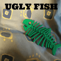 20220301_161010.gif STL file ugly monster fish・Model to download and 3D print, bionicfactory