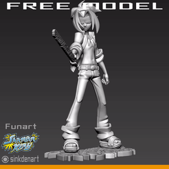 Preview-Yoh.gif Download free STL file ∻ SHAMAN KING YOH ASAKURA ∻ • Model to 3D print, sinkdenart