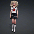 tinywow_VIDEO_31790720.gif GIRL GIRL DOWNLOAD anime SCHOOL GIRL 3d model animated for blender-fbx-unity-maya-unreal-c4d-3ds max - 3D printing GIRL GIRL SCHOOL SCHOOL ANIME MANGA GIRL - SKIRT - BLEND FILE - HAIR