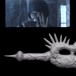 SZ-SWORD-GIF.gif STL file sub zero sword・Design to download and 3D print