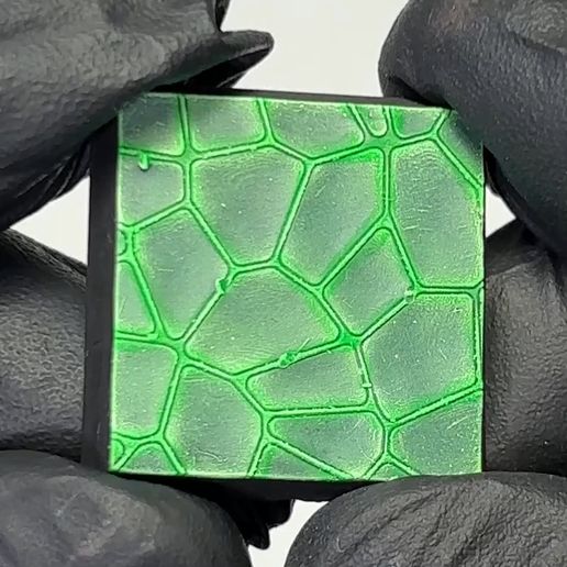 IMG_8806_Abstract-8_square.mp4 Bases carrées et rectangulaires - Texture abstraite 8 (20-150mm) | Parfait pour les jeux de table Wargames & RPG's