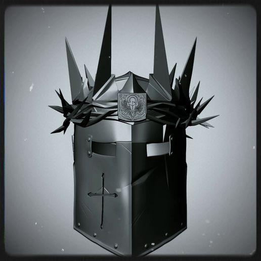 🪖 DARK CRUSADER HELMET LORDS OF THE FALLEN LIFE SIZE – BARBUTA WITH ...
