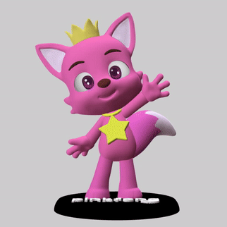 🎨 Pinkfong Fan art・ STL File for ・Cults