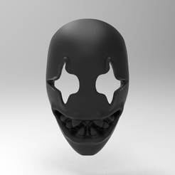 untitledyi.1120.gif Archivo STL mascara mask voronoi cosplay・Diseño de impresión en 3D para descargar, nikosanchez8898
