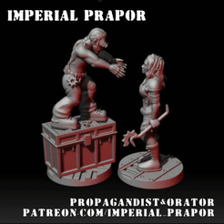 2-2.gif 3D file Propagandist & orator・3D printable model to download, Imperial_Prapor