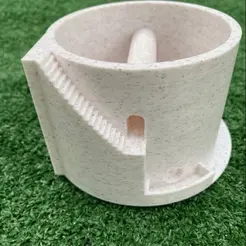 ezgif.com-resize.gif Free 3D file ZEN VASE PLANTER WITH PASSAGE, ZEN GARDEN・Object to download and to 3D print