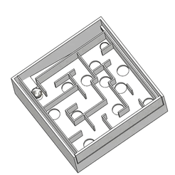 Vidéo_Labyrinthe.gif 3D file Ball Maze・3D printer design to download, beima3d