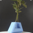 gif1.gif Triangle flower pot