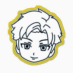 gif-loid.gif STL file LOID FORGER / COOKIE CUTTER / SPY X FAMILY・3D print design to download