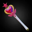 ezgif.com-video-to-gif.gif Sailor Moon Pink Moon Rod  for Cosplay
