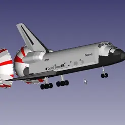 space-shuttle-aterrizando.gif Rev1 SPACE LAUNCHER LANDING WITH PARACHUTES