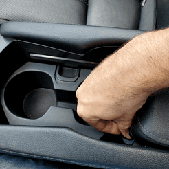 20191001_151003 (1).gif Free 3D file Honda Civic Wireless Phone Charger・3D printing template to download