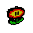 Fire-Flower.gif Pixel Mario Keychains