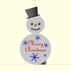 snowman-tealight---Frohe-Weihnachten_s.gif Fichier STL bougie de Noël・Plan à imprimer en 3D à télécharger