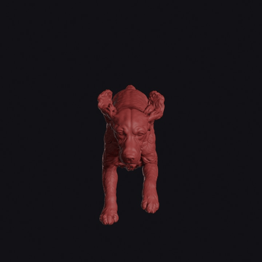 Leaping Cocker Spaniel