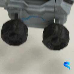 LPEV-Lunar-Rover-4x4-GIF-1.gif 3D file LPEV Lunar Rover 4x4・3D printer model to download
