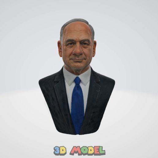 🇮🇱 Estatuilla de Benjamin Netanyahu・Archivo STL para Impresión 3D・Cults